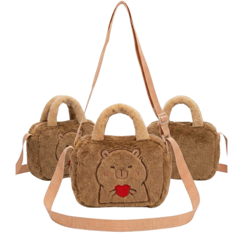 Bolso Peluche Capibara