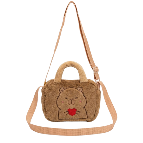 Bolso Peluche Capibara