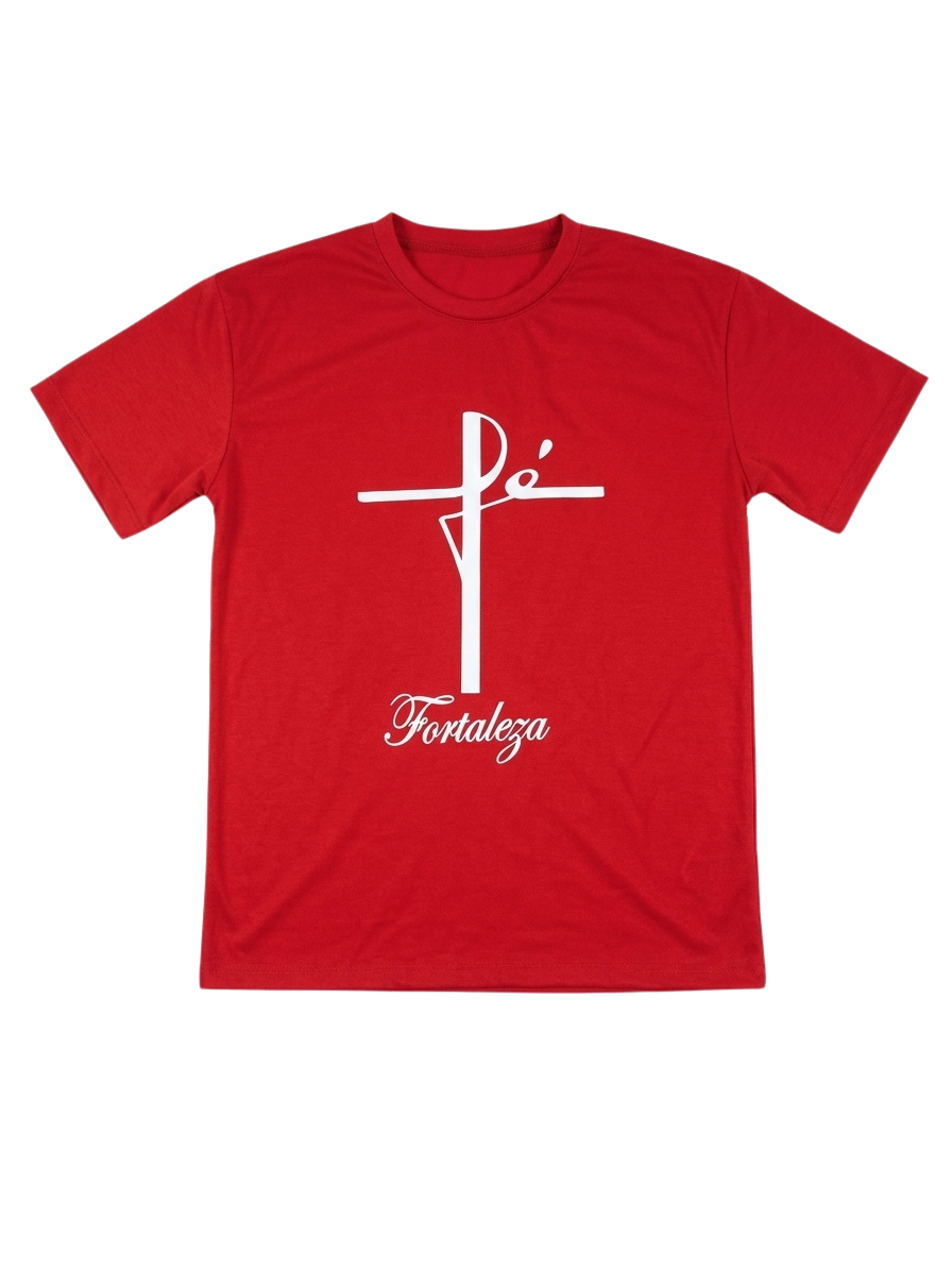 Camiseta Fé & Fortaleza