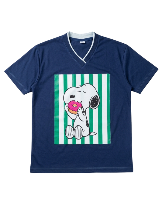 Camiseta Navy Snoopy Donut