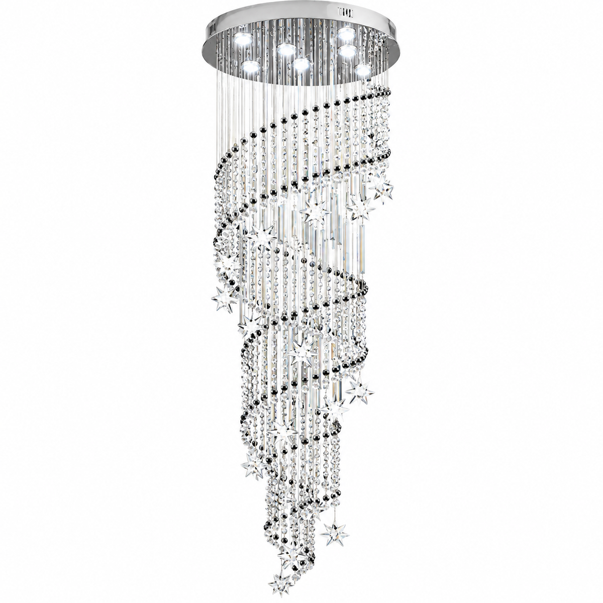Lámpara Colgante Cristal